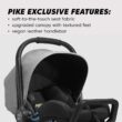 Baby Jogger City GO 2 Infant Car Seat, Pike with Leatherette - 5
