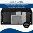 Broan-NuTone 413023 Ductless Range Hood Insert with Light, Exhaust Fan for Under Cabinet, 30-Inch, Black