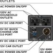 Westinghouse 296Wh 600 Peak Watt Portable Power Station and Solar Generator, Pure Sine Wave AC Outlet, Backup Lithium Battery for Camping, Home, Travel, Indoor/Outdoor Use (Solar Panel Not Included) - 6