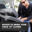 Baby Jogger City Turn Rotating Convertible Car Seat | Unique Turning Car Seat Rotates for Easy in and Out, Pike - 3