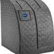 Durasage Lightweight Portable Personal Steam Sauna Spa for Relaxation at Home, 60 Minute Timer, 800 Watt Steam Generator, Chair Included - 2