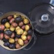Lodge 6 Quart Enameled Cast Iron Dutch Oven with Lid – Midnight Chrome Lodge 6 Quart Enameled Cast Iron Dutch Oven with Lid – Midnight Chrome