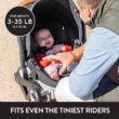 Evenflo Gold Shyft DualRide Infant Car Seat and Stroller Combo with Carryall Storage (Moonstone Gray) - 3
