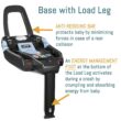 Peg Perego Primo Viaggio Nido Car Seat Base with Load Leg, Black - 2