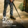 Greenworks 1600 PSI (1.2 GPM) Electric Pressure Washer (Ultra Compact / Lightweight / 20 FT Hose / 35 FT Power Cord) Great For Cars, Fences, Patios, Driveways - 4