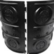 NDS FWAS24 24 in. x 24 in. x 29 in. 50 Gal. Plastic Flo-Well Stormwater Dry Well System Catch Basin Kit, 3 Side Panels and 1 Cover