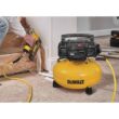 DEWALT DWFP1KIT18200-2 6 Gal. 165 PSI Heavy-Duty Electric Pancake Air Compressor, 18-Gauge Brad Nailer and 2 in. x 18-GA Brads (2500 per Pack)