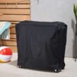TRINITY Stainless Steel Beverage Cooler, 80 Quart Capacity, Water and UV Resistant Cover Included