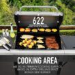 Kenmore Stainless Steel 4-Burner Liquid Propane Gas Grill with 1 Side Burner