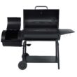 Royal Gourmet CC2036F 33-in W Black Barrel Charcoal Grill