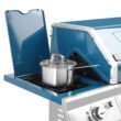 Royal Gourmet Blue 6-Burner Liquid Propane Gas Grill with 1 Side Burner