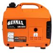 GENMAX Quiet and Portable Gasoline Inverter Generator - Up to 1200 Running Watts, 6.5 Hour Run Time, Lightweight and Fuel Efficient