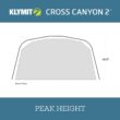 Klymit Cross Canyon Polyester 2-Person Tent