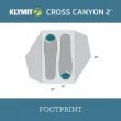 Klymit Cross Canyon Polyester 2-Person Tent