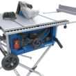 Kobalt 10-in 15-Amp Portable Jobsite Table Saw with Folding Stand