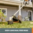 WORX POWER SHARE NITRO 40-volt Max 15-in Straight Shaft Attachment Capable Battery String Trimmer 4 Ah (Battery and Charger Included)