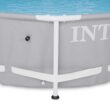 Intex 26710EH + 28005E 12-ft x 12-ft x 30-in Steel Wall Panels Round Above-Ground Pool