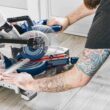 Bosch GCM18V-07SN14 7-1/4-in 8-Amp 18-volt Single Bevel Sliding Compound Cordless Miter Saw
