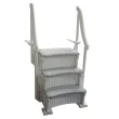 Confer 36-in Plastic A-frame Pool Ladder with Hand Rail