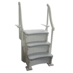 Confer 36-in Plastic A-frame Pool Ladder with Hand Rail
