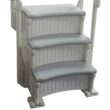 Confer 36-in Plastic A-frame Pool Ladder with Hand Rail