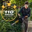 CAT 60-volt Max 25-in Hedge Trimmer 2 Ah (Battery and Charger Included)