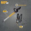 CAT 60-volt Max 25-in Hedge Trimmer 2 Ah (Battery and Charger Included)