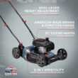 SENIX 125-cc 21-in Gas Push Lawn Mower with Briggs and Stratton Engine