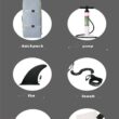 Flynama Inflatable Stand Up Paddle Board 11-ft Inflatable Stand Up Paddle Board