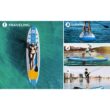 InQracer Lakes 11-ft Inflatable Stand Up Paddle Board