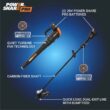 WORX NITRO POWER SHARE 40-volt Cordless Battery String Trimmer and Leaf Blower Combo Kit (Battery & Charger Included)