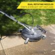 SurfaceMaxx 20-in 4500 PSI Rotating Surface Cleaner for Gas Pressure Washers