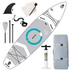 ZAKLOOP Inflatable Stand Up Paddle Board 11-ft Inflatable Stand Up Paddle Board