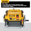 DEWALT DW735 15 Amp Corded 13 in. Planer