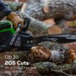 Greenworks 80-volt 20-in Brushless Battery Chainsaw (Battery and Charger Not Included)