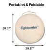 Alvantor Weather Proof Pod Polyester 6-Person Screen Tent