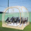 Alvantor Weather Proof Pod Polyester 6-Person Screen Tent
