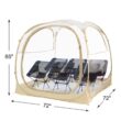 Alvantor Weather Proof Pod Polyester 6-Person Screen Tent