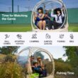 Alvantor Weather Proof Pod Polyester 6-Person Screen Tent