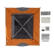 Core Equipment 6 Person Straight Wall Tent - Orange