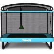 Costway 6FT Kids Recreational Trampoline W/Swing Safety Enclosure Indoor/Outdoor
