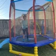 Little Tikes Climb and Slide 7' Trampoline