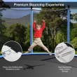 Costway 8/10/12/14/15/16FT Jumping Exercise Recreational Bounce Trampoline W/Safety Net