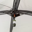 Core Equipment 6 Person Straight Wall Tent - Orange