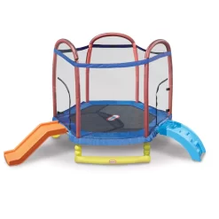 Little Tikes Climb and Slide 7' Trampoline