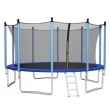 Costway 8/10/12/14/15/16FT Jumping Exercise Recreational Bounce Trampoline W/Safety Net