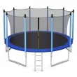 Costway 8/10/12/14/15/16FT Jumping Exercise Recreational Bounce Trampoline W/Safety Net