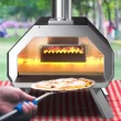 Costway Outdoor Pizza Oven Machine 12'' Pizza Grill Maker Portable with Foldable legs
