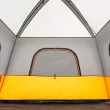 Core Equipment 6 Person Straight Wall Tent - Orange