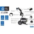 AR Blue Clean BMXP32700P-X 2700 PSI 1.3 GPM Cold Water Electric Pressure Washer with Induction Motor